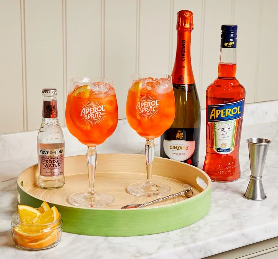 Aperol Spritz Cocktail Bar Essentials