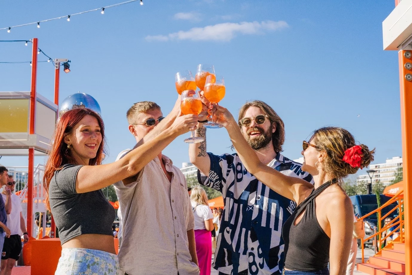 Getting festival ready with Aperol Spritz