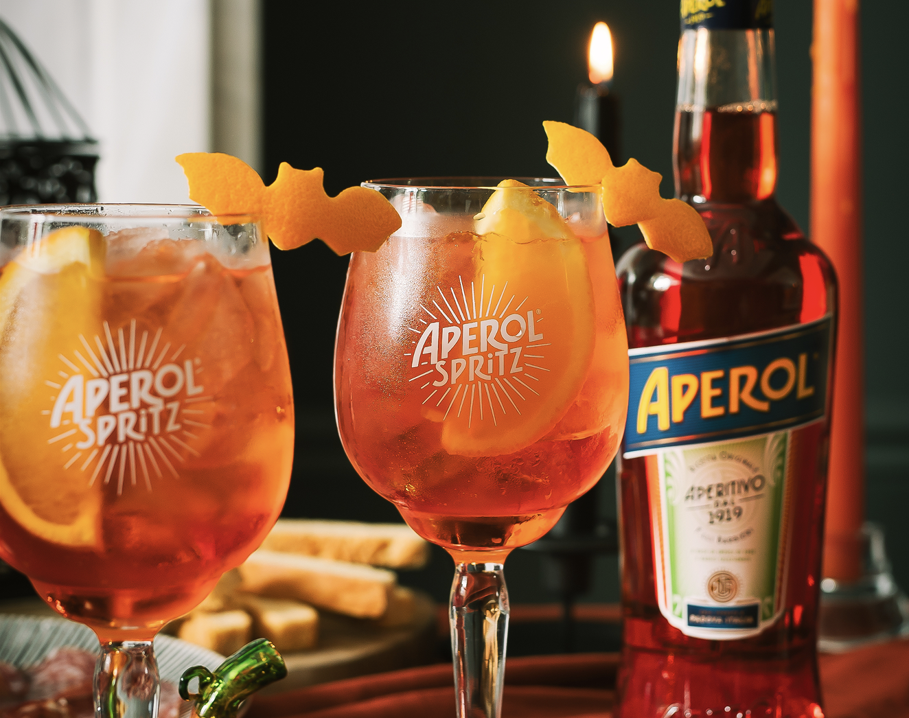 Aperol Spritz Halloween Hacks, DIYs, and Party Picks