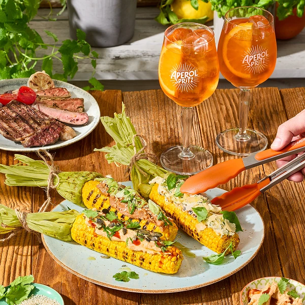 Dreierlei Maiskolben vom Grill